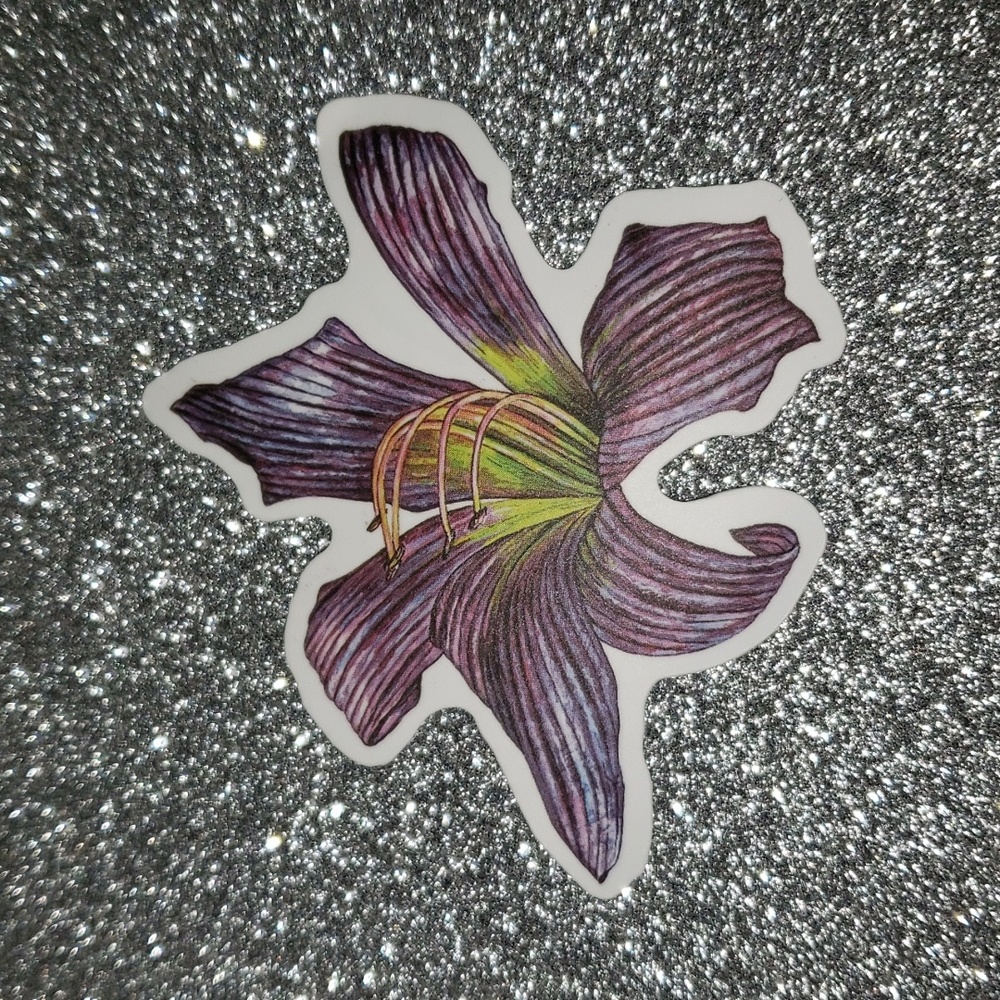 NATURE FLOWER WATERPOOF Sticker Flower